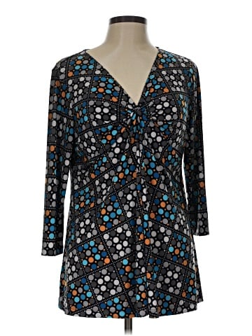 Ellen Tracy 3/4 Sleeve Blouse (view 1)