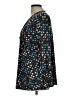 Ellen Tracy Black 3/4 Sleeve Blouse Size L - photo 5