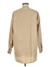 Nili Lotan 100% Polyester Tan Long Sleeve Blouse Size M - photo 2