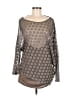 Nima Gray Long Sleeve Blouse Size L - photo 1