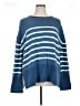 Gap 100% Cotton Stripes Blue Pullover Sweater Size XL (tall) - photo 1