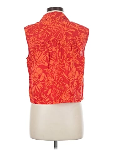 Nicole Miller New York Sleeveless Button-Down Shirt (view 2)