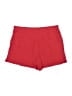 Unbranded 100% Polyester Solid Red Shorts Size XXL - photo 2