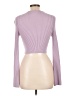 Sincerely Jules Purple Long Sleeve Button-Down Shirt Size L - photo 2