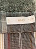 MNG Plaid Gray Formal Skirt Size 6 - photo 4