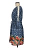 Red Camel 100% Polyester Paisley Blue Casual Dress Size M - photo 5