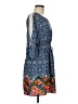 Red Camel 100% Polyester Paisley Blue Casual Dress Size M - photo 4