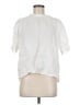 J.Crew 100% Linen White Short Sleeve Blouse Size M - photo 1