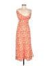 ASOS Design Floral Orange Casual Dress Size 10 - photo 1