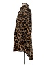 Unbranded 100% Polyester Animal Print Brown Long Sleeve Blouse Size L - photo 5