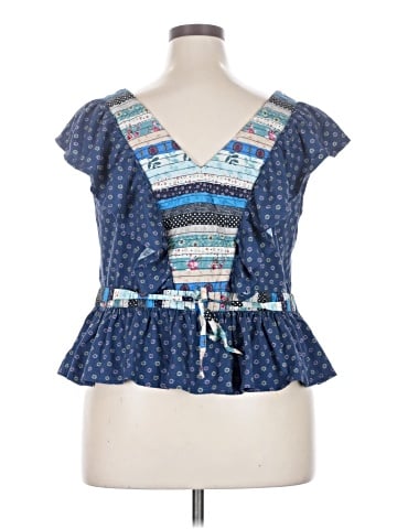 Let Me Be Short Sleeve Blouse (view 2)