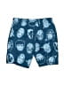 Unbranded 100% Polyester Graphic Blue Athletic Shorts Size 4T - photo 1