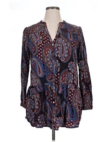 Soft Surroundings Long Sleeve Blouse (view 1)
