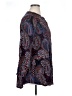 Soft Surroundings Paisley Blue Long Sleeve Blouse Size XL - photo 4