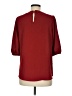 Beacon 100% Polyester Burgundy 3/4 Sleeve Top Size M - photo 2