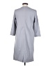 Lands' End Solid Gray Casual Dress Size 4 (petite) - photo 2