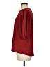 Beacon 100% Polyester Burgundy 3/4 Sleeve Top Size M - photo 5