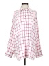 IRO Checkered-gingham Pink Long Sleeve Button-Down Shirt Size EU (FR) 36 / US 4 - photo 1
