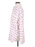 IRO Checkered-gingham Pink Long Sleeve Button-Down Shirt Size EU (FR) 36 / US 4 - photo 5