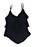 Magicsuit Solid Black One Piece Swimsuit Size 14 - photo 1
