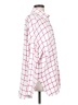 IRO Checkered-gingham Pink Long Sleeve Button-Down Shirt Size EU (FR) 36 / US 4 - photo 4