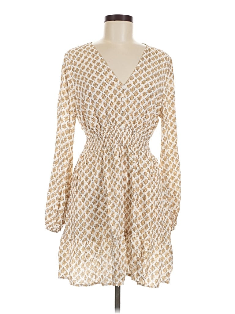 Pre-owned Cupshe Casual Dress In Ivory