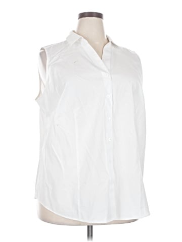 Talbots Sleeveless Button-Down Shirt (view 1)