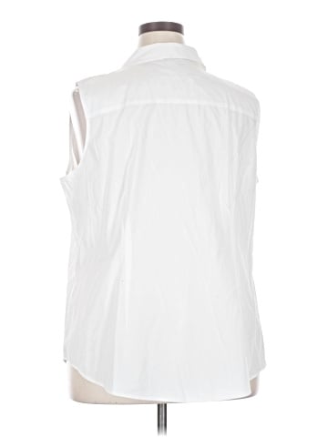 Talbots Sleeveless Button-Down Shirt (view 2)