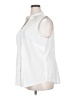 Talbots White Sleeveless Button-Down Shirt Size 20 - photo 5