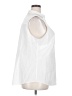 Talbots White Sleeveless Button-Down Shirt Size 20 - photo 4