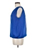 Max Studio 100% Polyester Blue Sleeveless T-Shirt Size M - photo 5
