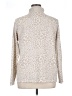 Emily Daniels Animal Print Tan Turtleneck Sweater Size XL - photo 2
