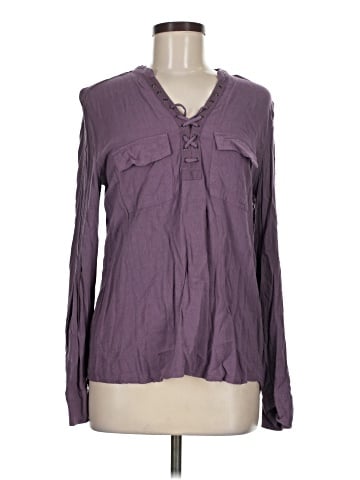 Rock & Republic Long Sleeve Blouse (view 1)