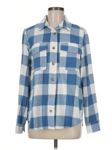 Caslon Long Sleeve Button-Down Shirt (view 1)