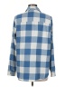 Caslon 100% Cotton Checkered-gingham Blue Long Sleeve Button-Down Shirt Size M - photo 2