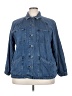 Torrid Blue Denim Jacket Size 3X Plus (3) - photo 1