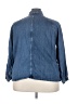 Torrid Blue Denim Jacket Size 3X Plus (3) - photo 2