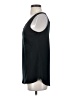 Soft Surroundings 100% Polyester Black Sleeveless Blouse Size XS - photo 5
