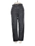 Current/Elliott 100% Cotton Chevron-herringbone Gray Jeans Size 25 waist - photo 1