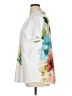 Pixie Lady Floral White Short Sleeve Blouse Size XL - photo 5