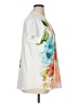 Pixie Lady Floral White Short Sleeve Blouse Size XL - photo 4