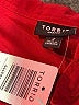 Torrid Red 3/4 Sleeve Blouse Size 2X Plus (2) - photo 7