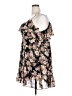 Rewind 100% Polyester Floral Black Casual Dress Size 2X - photo 5