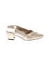 Assorted Brands Metallic Gold Heels Size 8 1/2 - photo 1