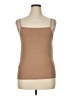 Ann Taylor Tan Sleeveless Top Size XL - photo 1