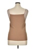 Ann Taylor Tan Sleeveless Top Size XL - photo 2