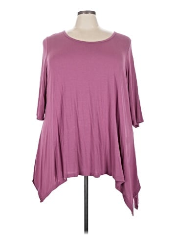 Unbranded 3/4 Sleeve T-Shirt (view 1)