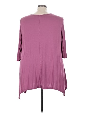 Unbranded 3/4 Sleeve T-Shirt (view 2)