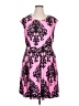 Reborn Paisley Pink Casual Dress Size 1X - photo 1