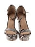 Glaze Animal Print Gray Sandals Size 10 - photo 2